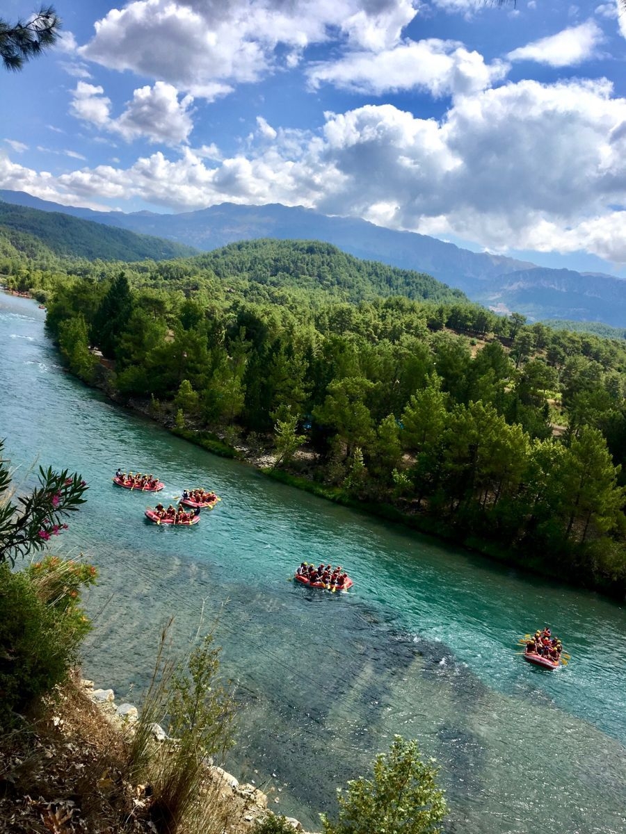 Antalya’da Rafting Bir Başka 